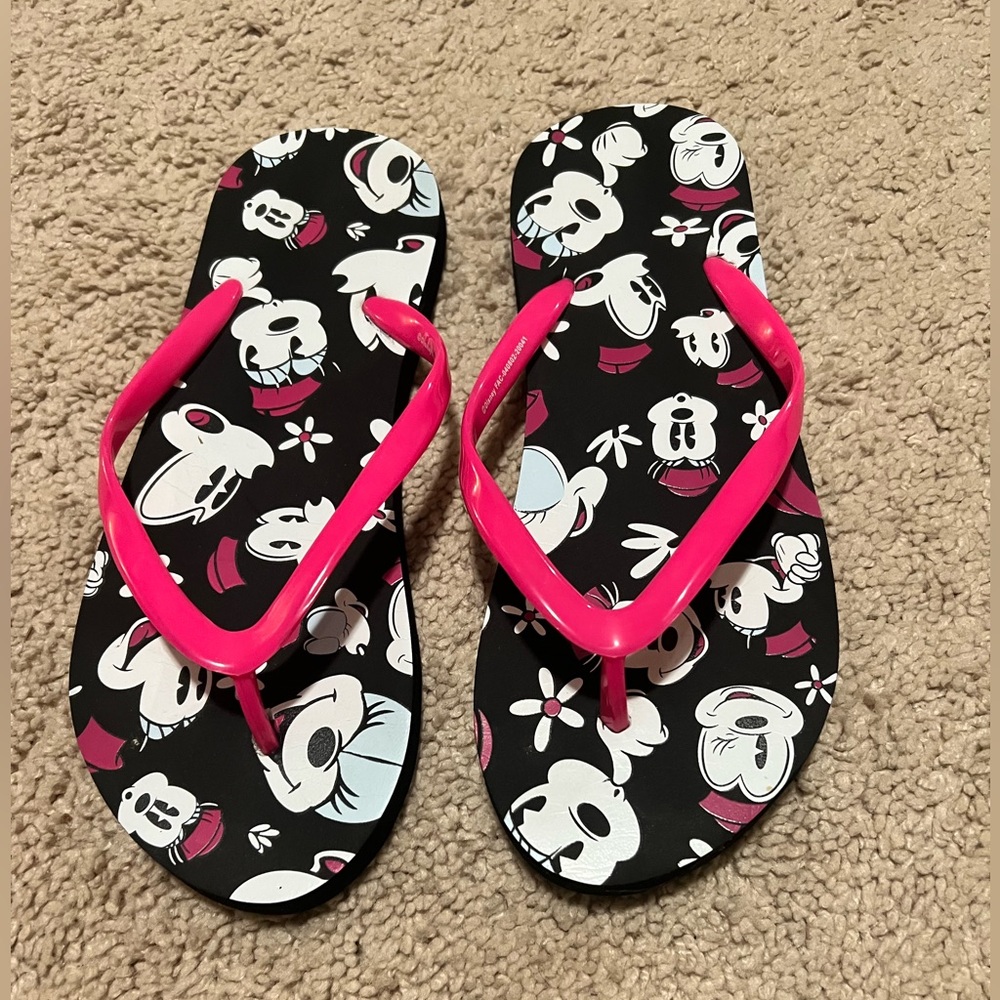 Women’s Disney Flip Flops Size 9